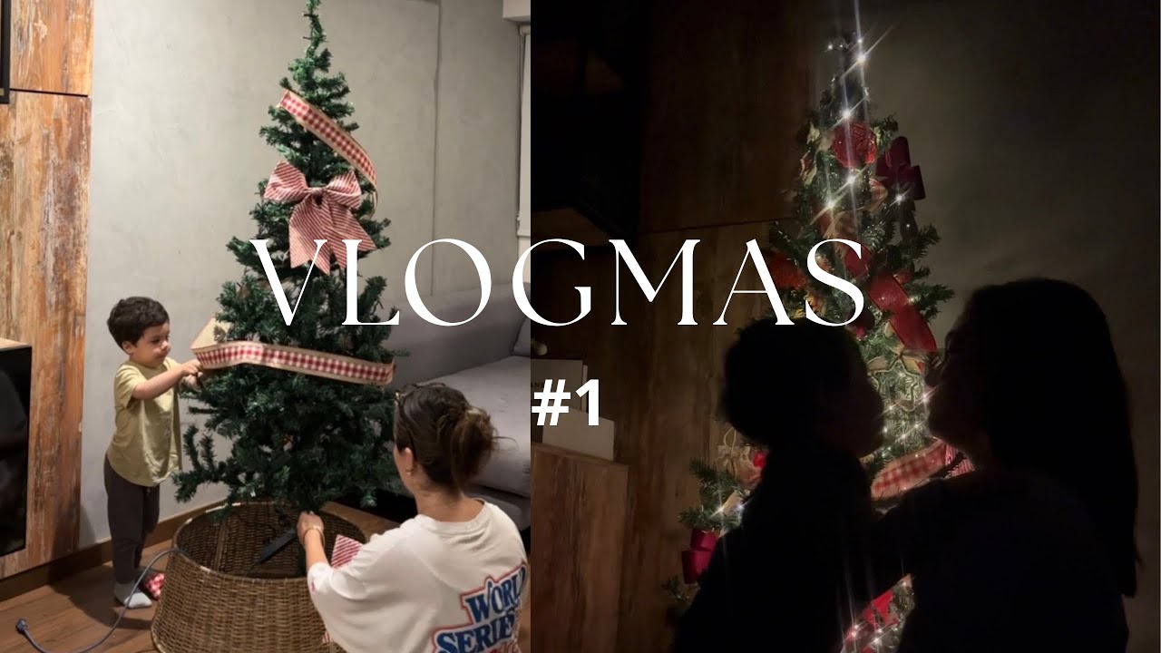 VLOGMAS DÍA 1 🎄 | Empezamos con todo + Navidad en casa ✨