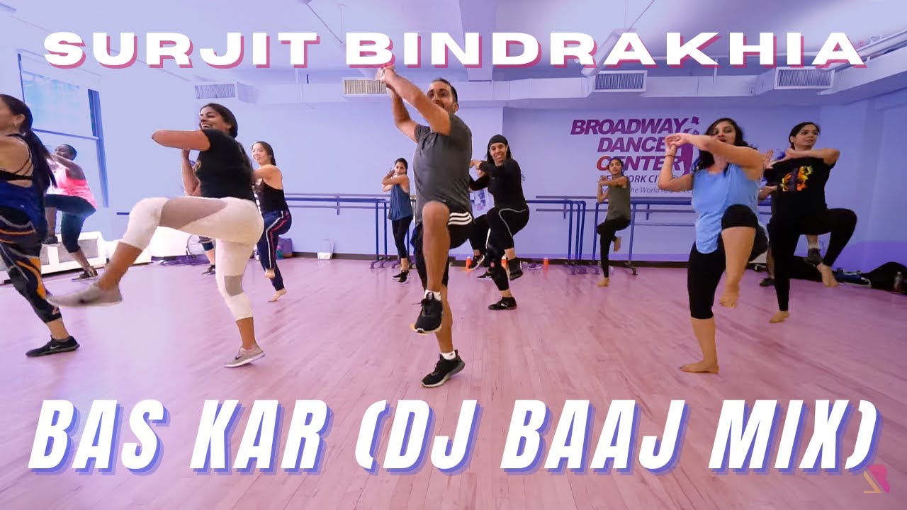 Broadway Dance Center | Bhangra Dance Steps & Tutorials | Surjit Bindrakhia - Bas Kar (DJ Baaj mix)