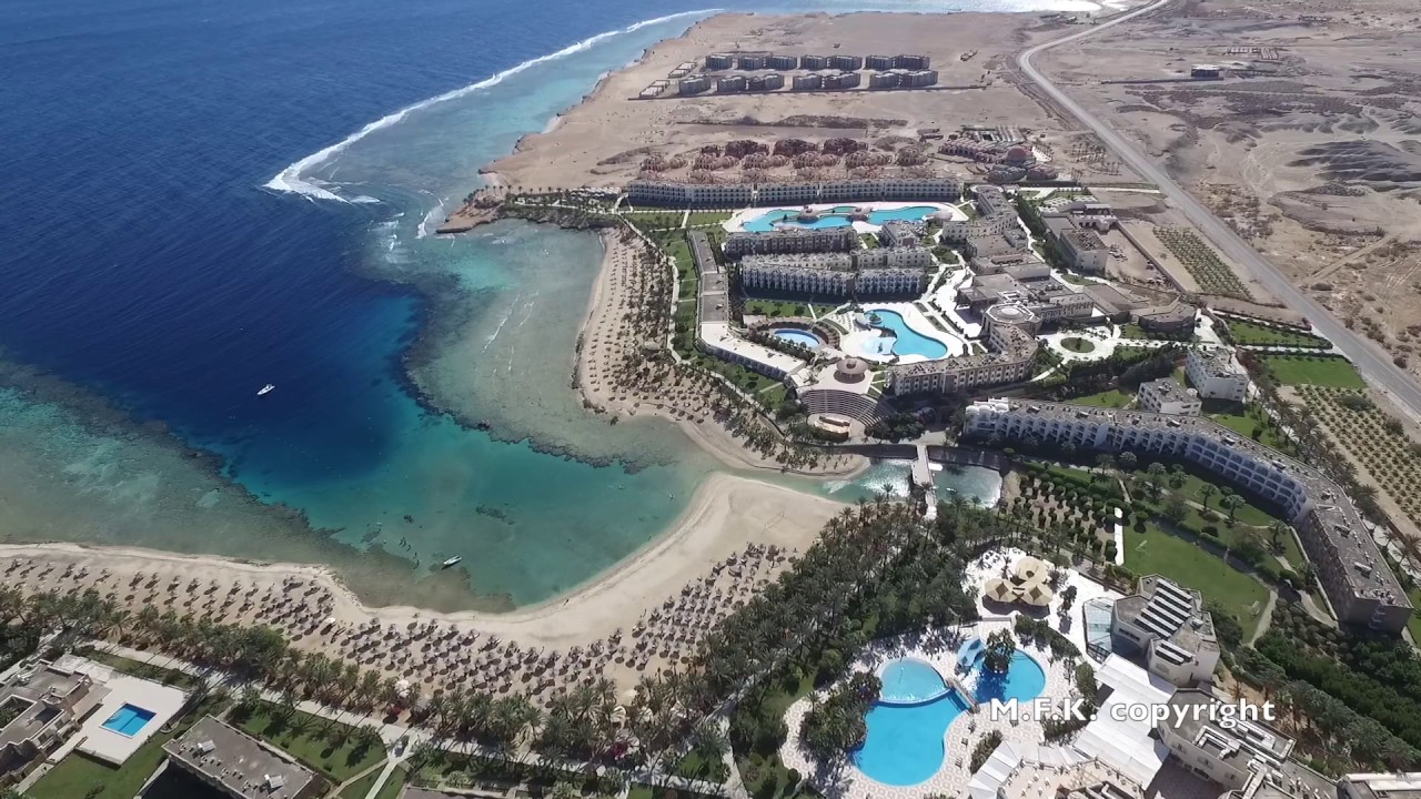 Egypt 4 K drone Brayka bay Marsa Alam