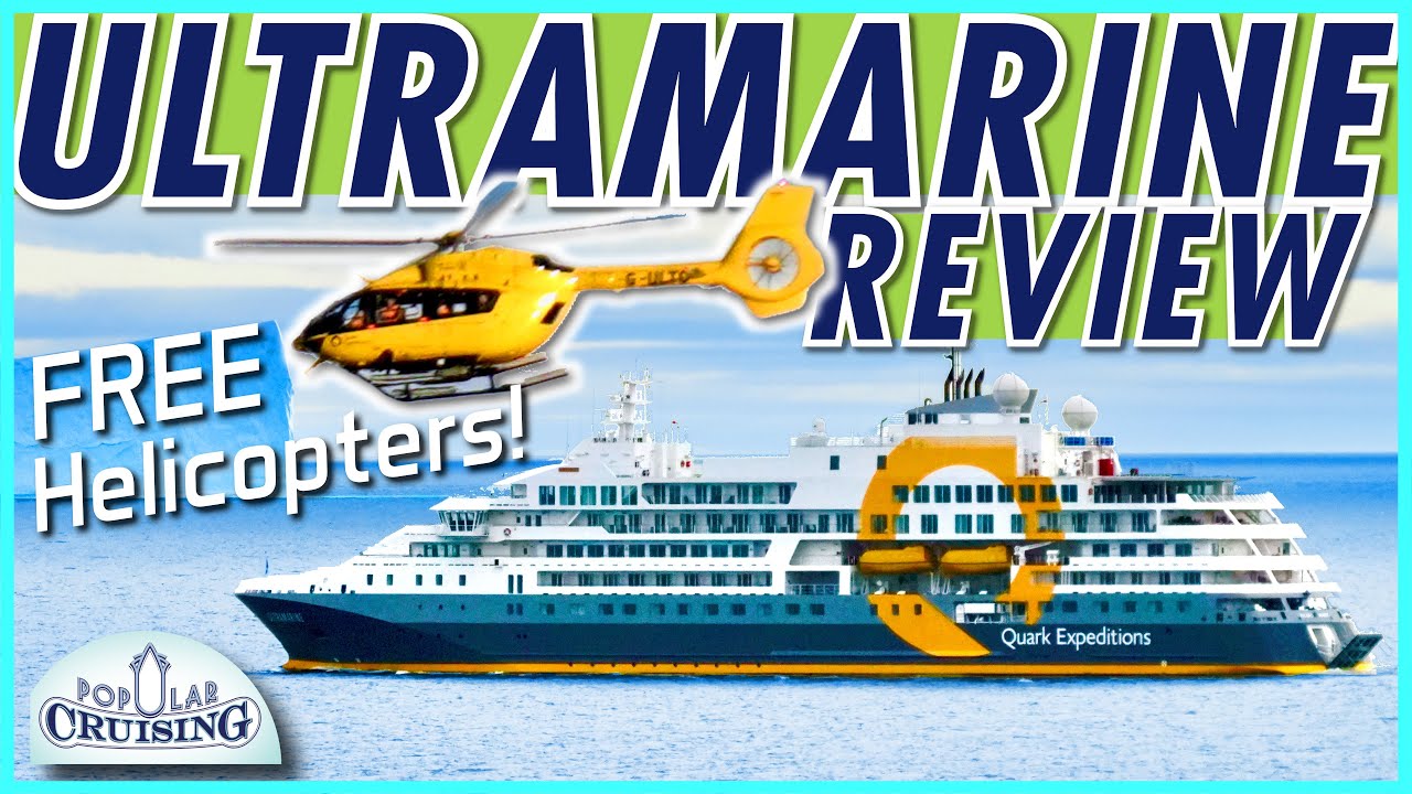 Inside ULTRAMARINE 🚁 Quark Expeditions Ship With FREE Helicopter Adventures!