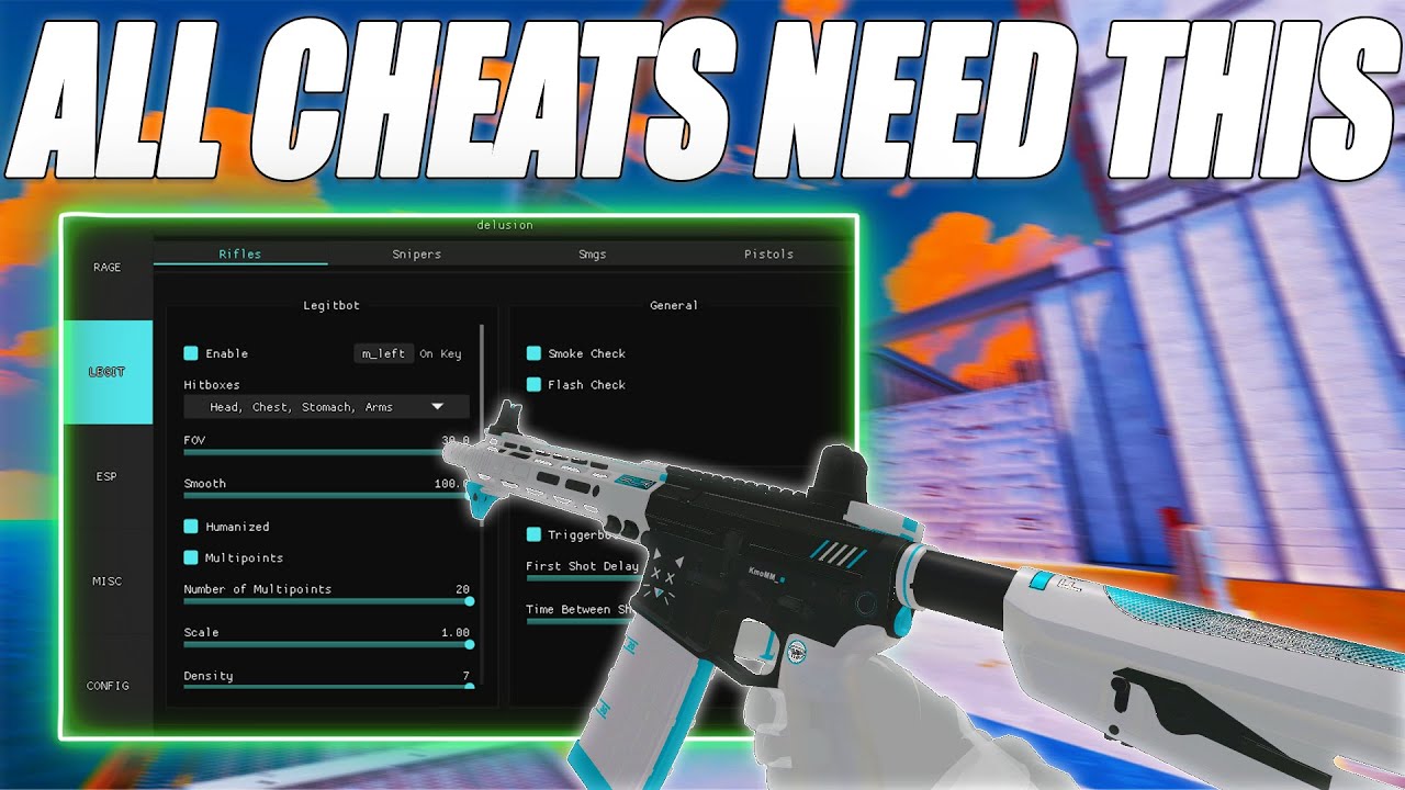 ALL CS2 CHEATS NEED THIS FEATURE ft. delusion.ing