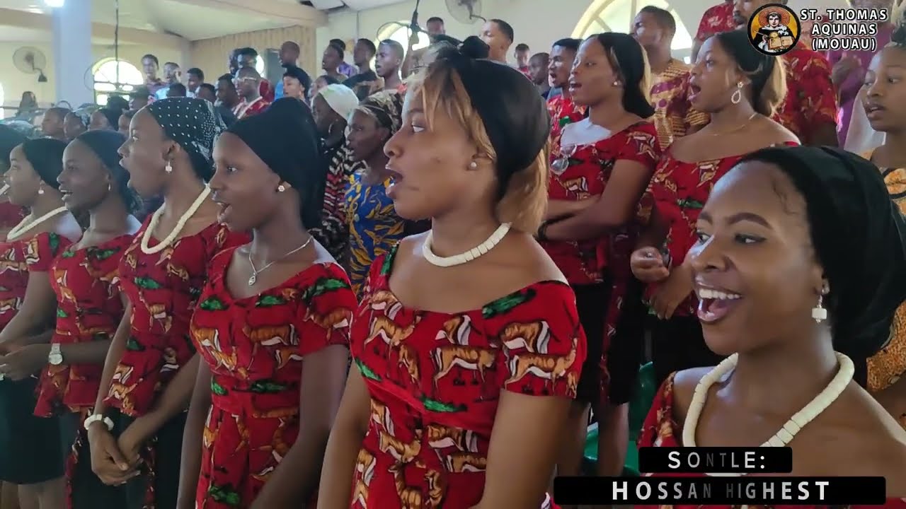 HOSSANA IN THE HIGHEST - CATHOLIC SONG (ST. THOMAS CHOIR)