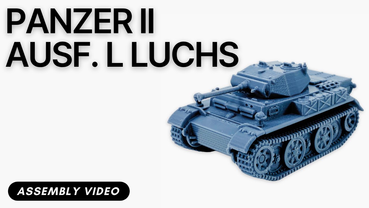 Panzer II Ausf. L Luchs Assembly Video