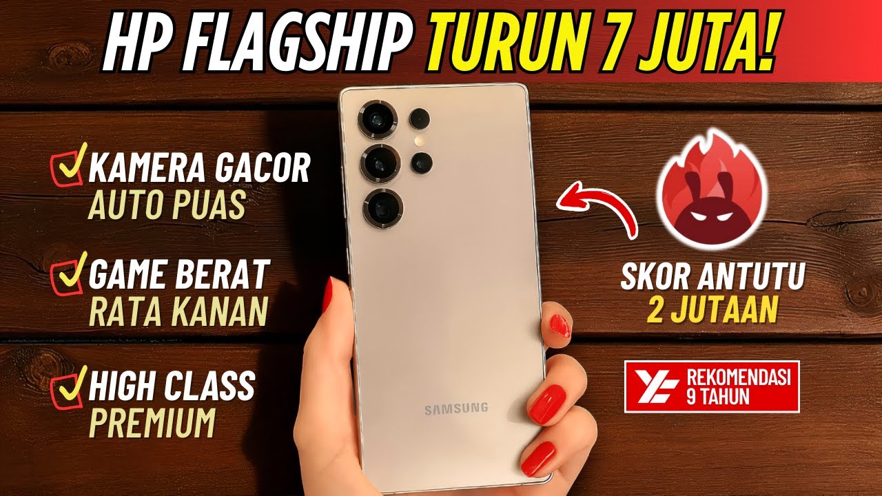 Sulit Dipercaya‼️ 5 HP FLAGSHIP TURUN HARGA TERDALAM OKTOBER 2025