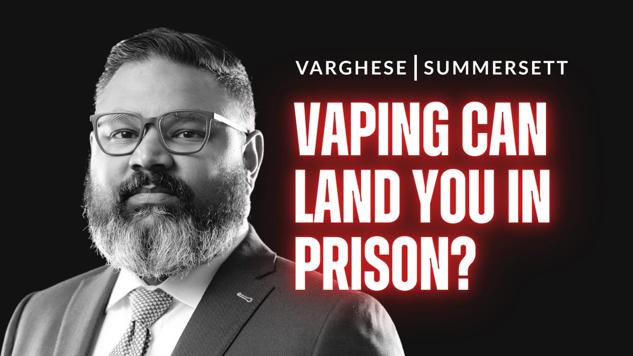 Can Vaping THC Land You in Prison?