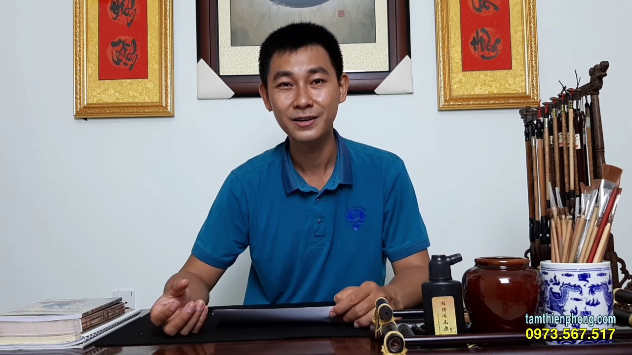 [Tâm Thiên Phong] Video 01 - Bạn tập viết thư pháp để làm gì?