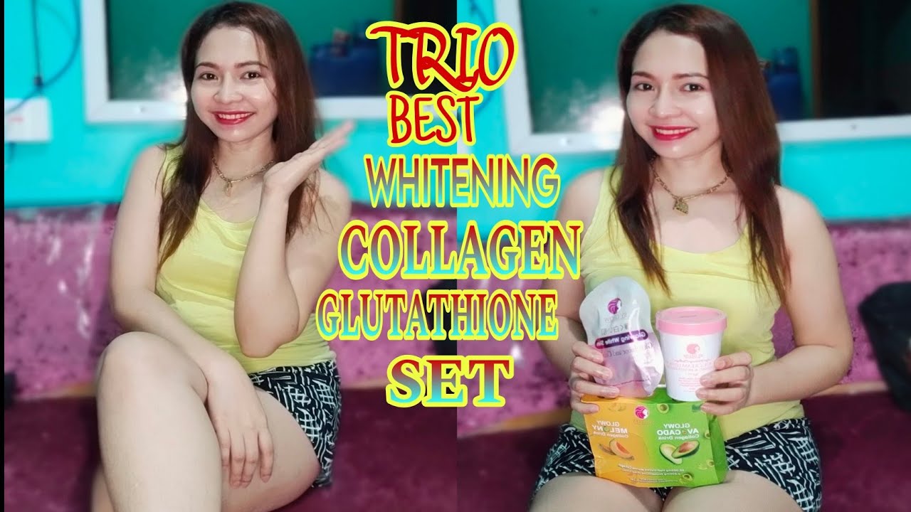 BEST TRIO WHITENING COLLAGEN GLUTATHIONE SET