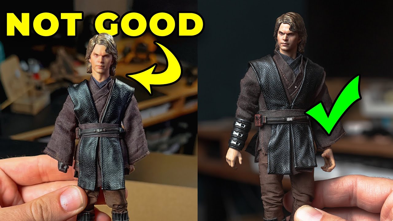 How I made this Anakin figure better: Custom Figure Tutorial