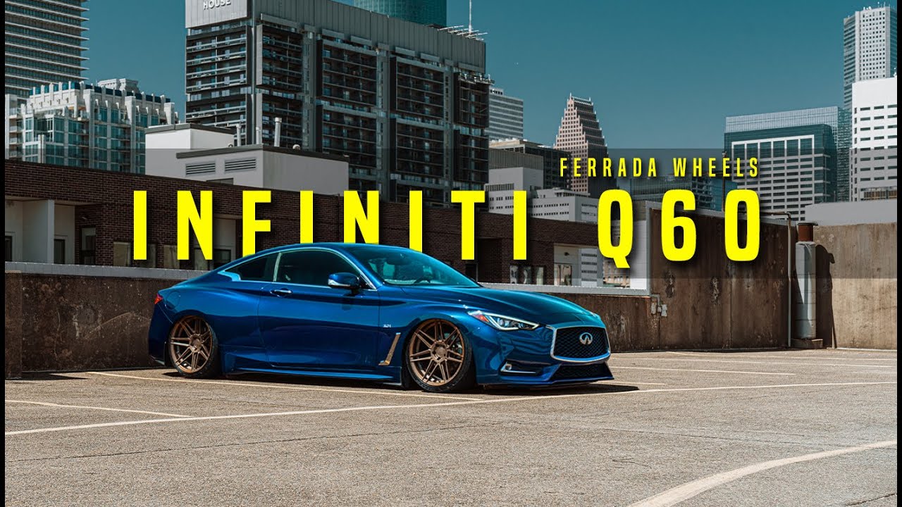 2017 Infiniti Q60 | Bagged and Bougie | Ferrada Wheels FR6