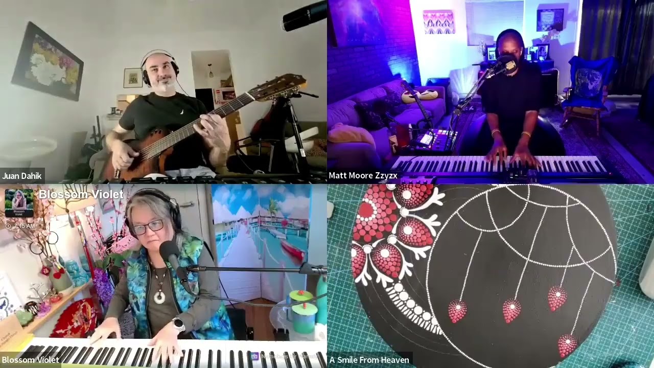 “I’m Blessed”  |Music: Matt Moore Zzyzx with Blossom Violet, Juan Dahik |Art by A Smile From Heaven
