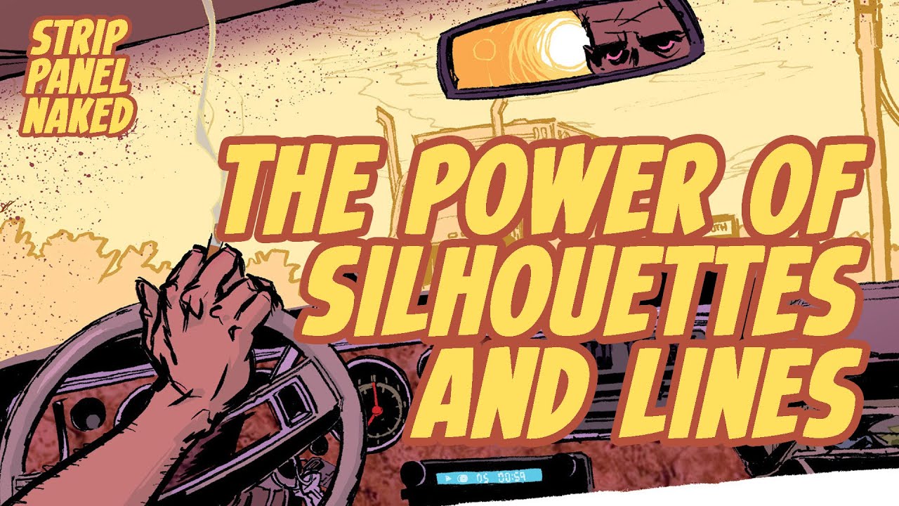 The Power of Silhouettes and Lines in Comic Art | Strip Panel Naked