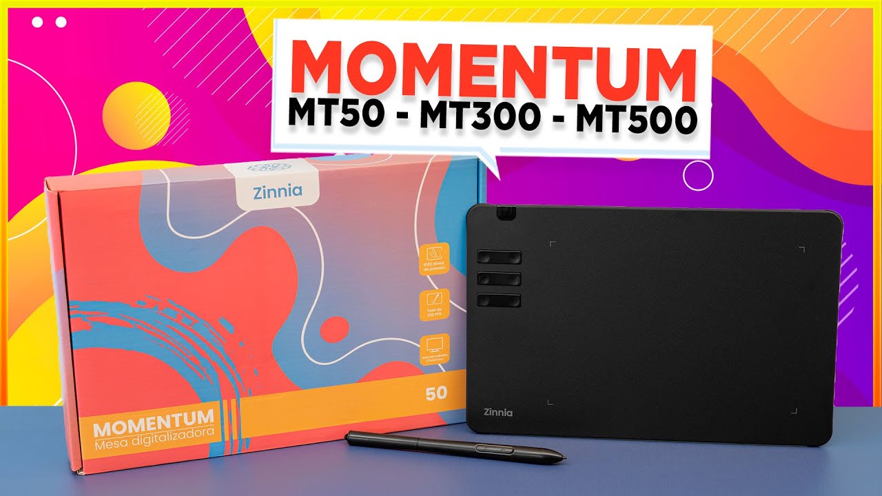 Nova Linha de Mesa Digitalizadoras que Cabe no seu Bolso Momentum MT50, MT300 e MT500