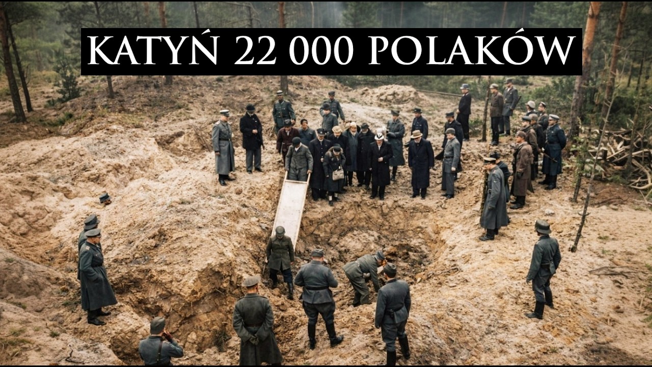 22 000 Polaków rozstrzelanych. Cała historia Katynia — zbrodnia którą Stalin ukrywał przez 50 lat