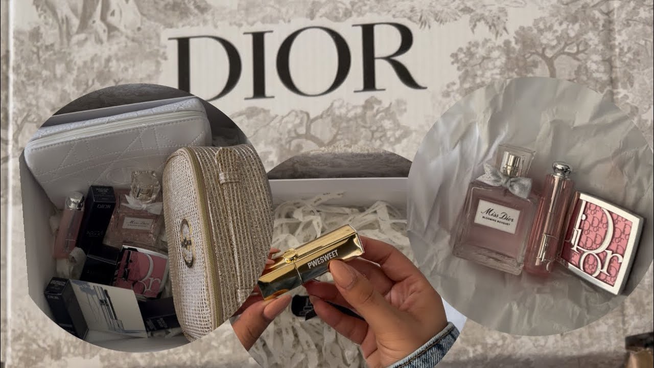 Unboxing Dior Beauty Gift Set 2025 - ASMR | No talking | No music 