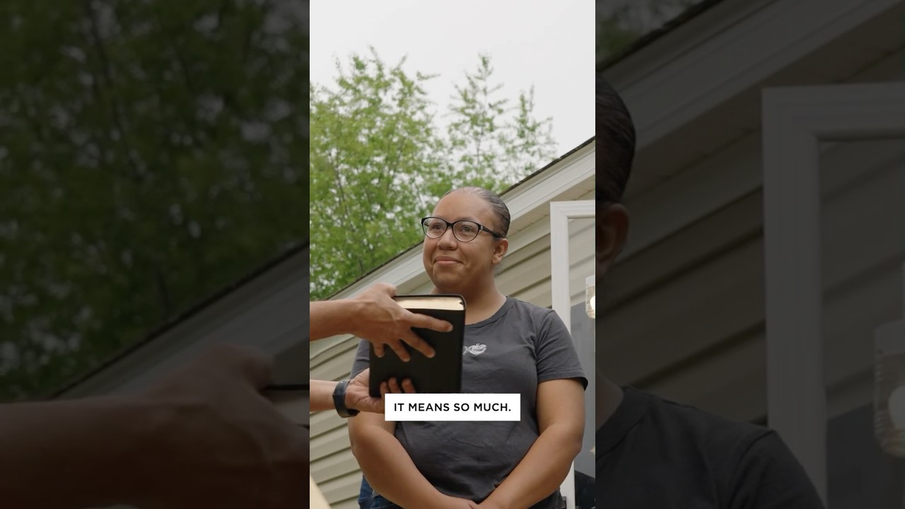 Dedicating New Homes For Two Flood Affected Families