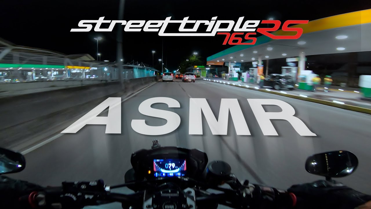 #ASMR - STREET TRIPLE 765rs - RIO DE JANEIRO