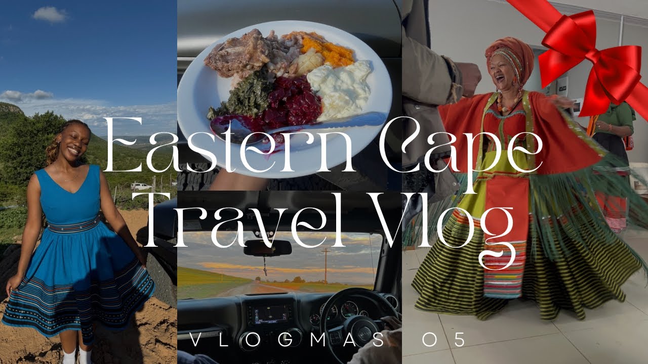 Vlogmas 05 | Eastern Cape Travel Vlog!! : Umgidi and visiting my grannies house