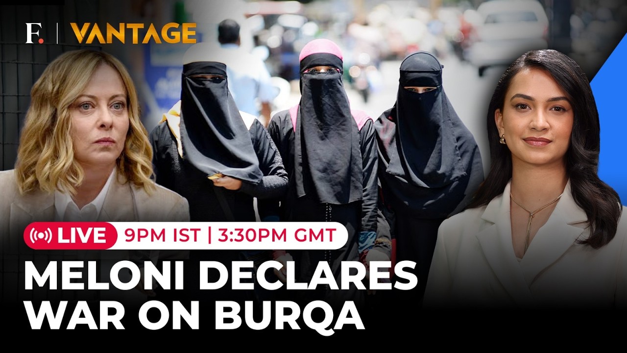 Meloni's Big Ban On Burqa; Italy's Unprecedented Plan For Schools Shocks Muslims | Vantage