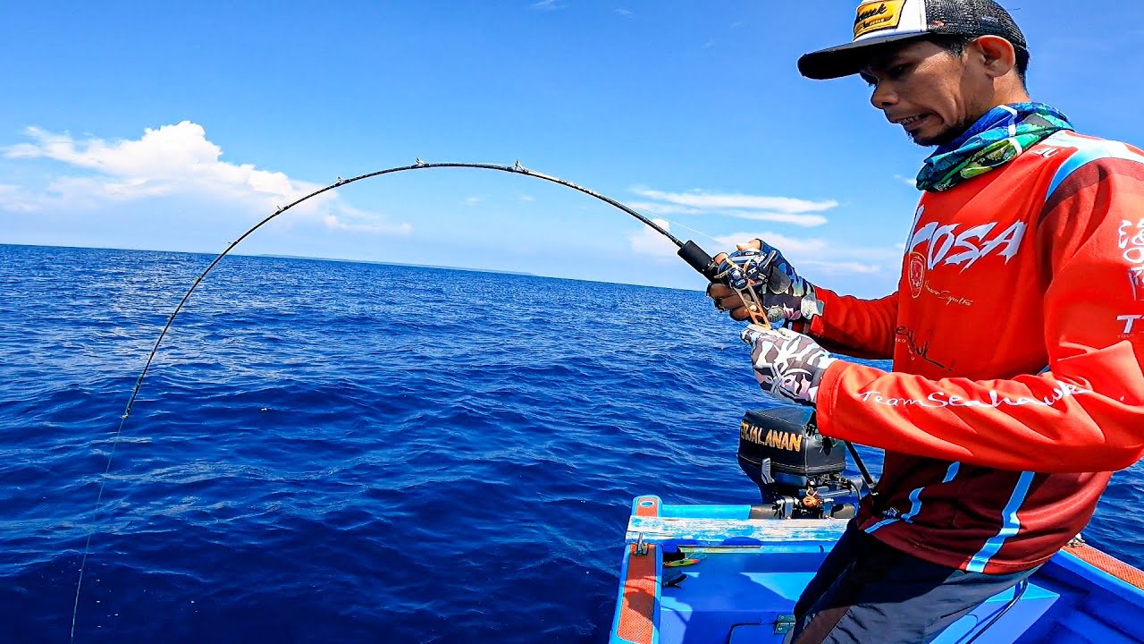 Gacor,, Tackle Baru dari Seahawk MUSHA NAUTILUS dihajar Babon !! Full Strike