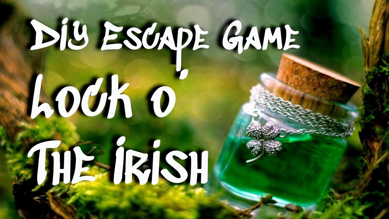Saint Patrick's Day Escape Room || DIY Escape Game for Kids || Leprechaun Escape Room