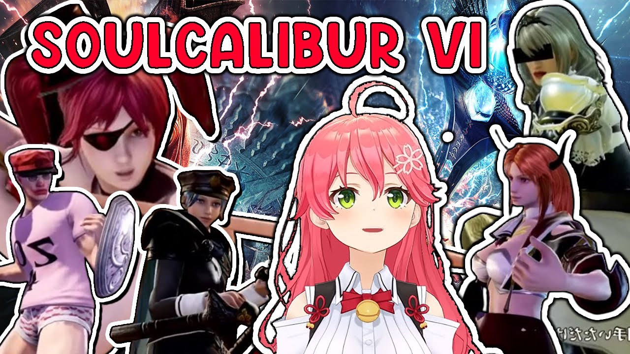 Miko encounters Noel DX, the legendary Dragon and the innocent Marine Senchou in Soul Calibur VI