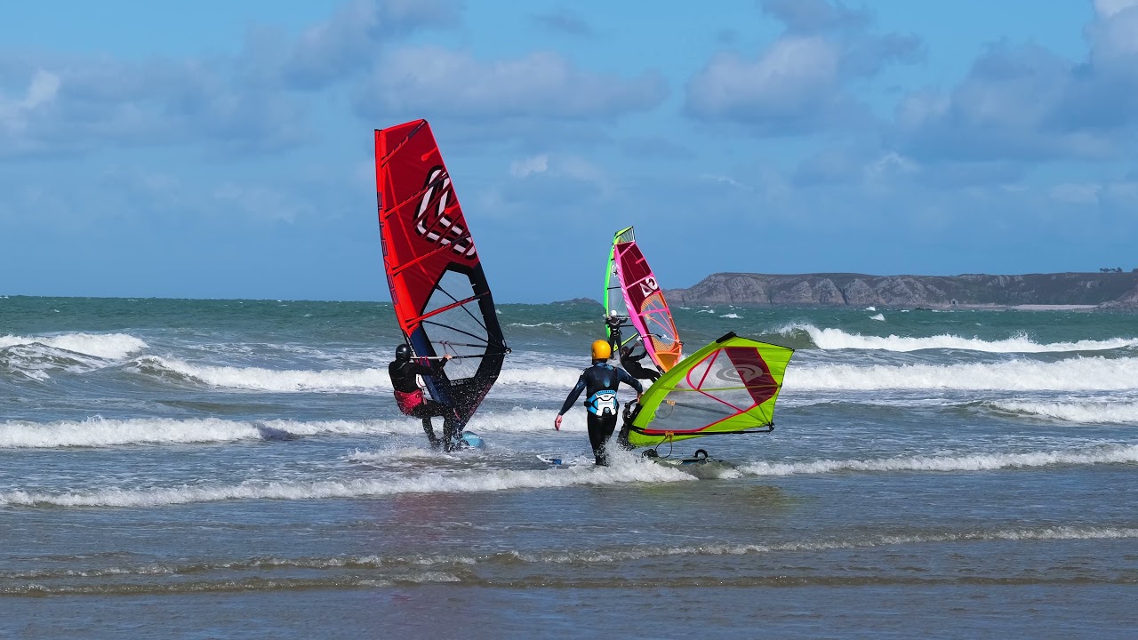 Windsurfing BZH October 2021 - 4K