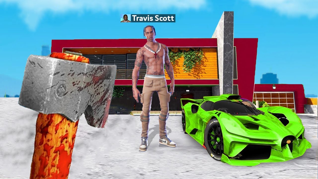 L-am JEFUIT pe TRAVIS SCOTT in GTA 5