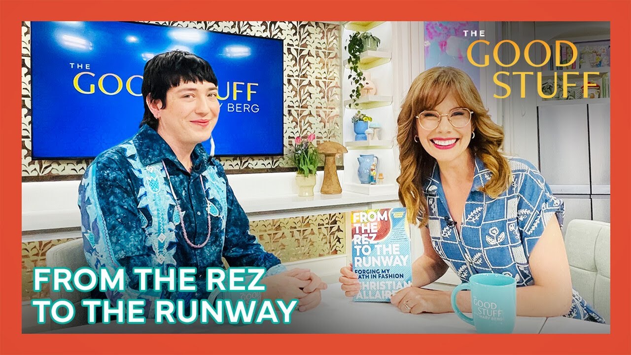 Christian Allaire's New Book 'From the Rez to the Runway' and Indigenous Fashion | The Good Stuff