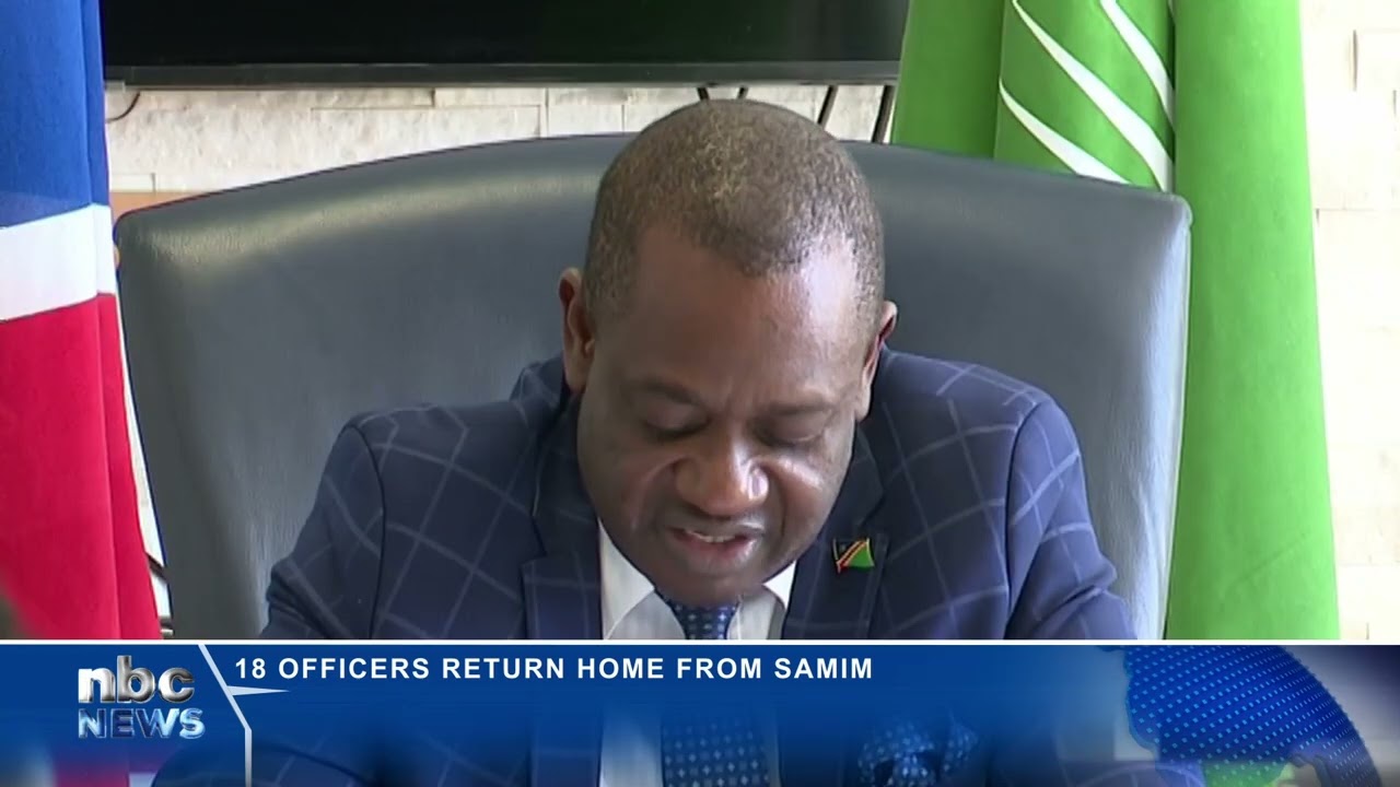 18 officers return home from SAMIM - nbc