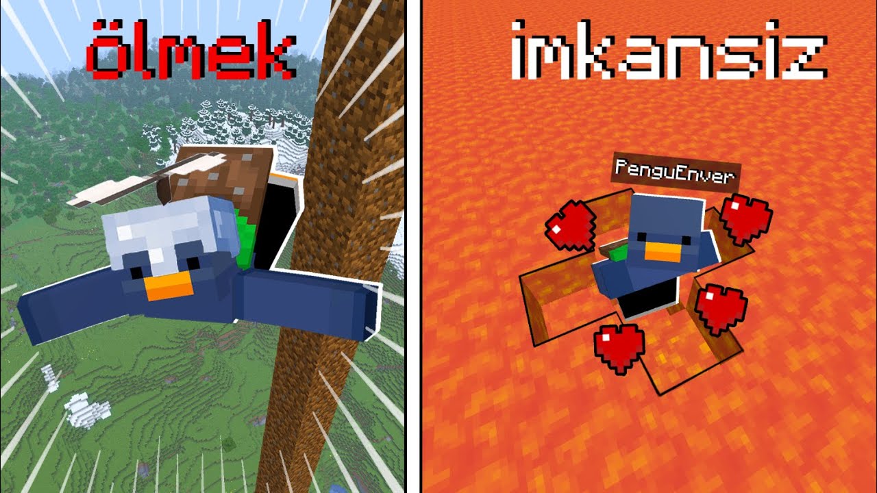 Minecraft AMA Ölmek İMKANSIZ!!! -Minecraft