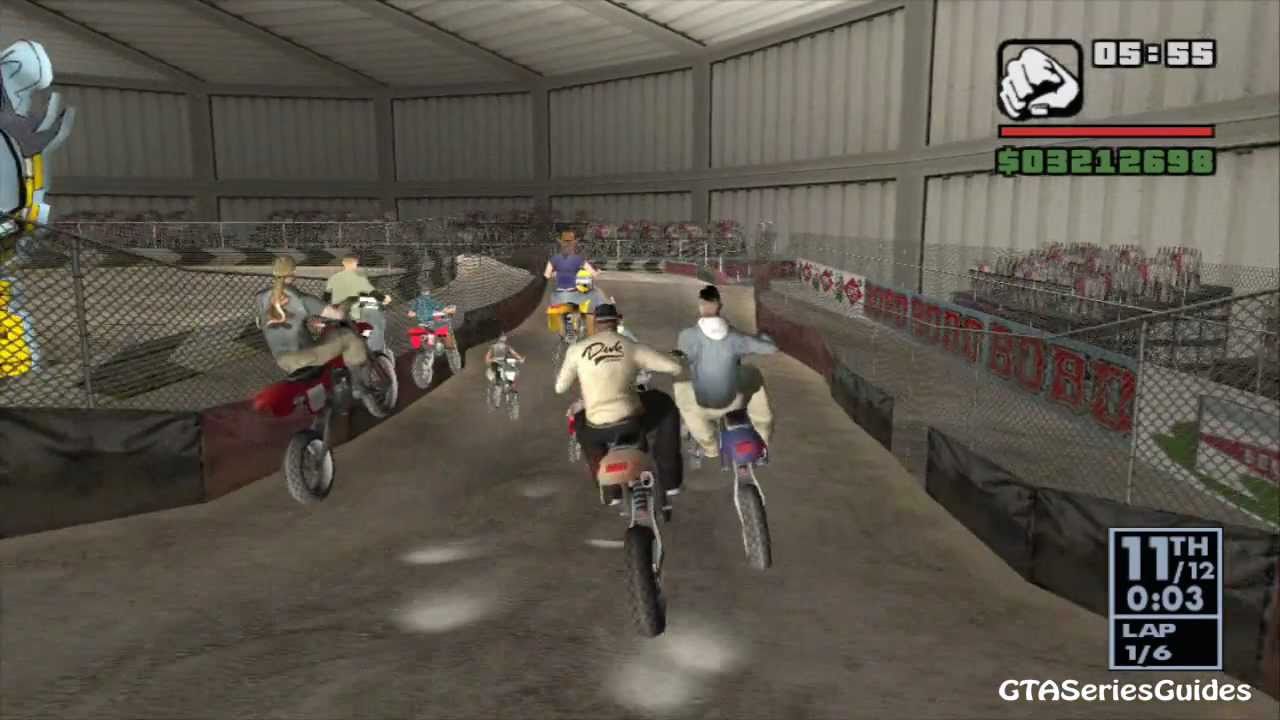 GTA: San Andreas - Stadium Mission - Dirt Track (HD)
