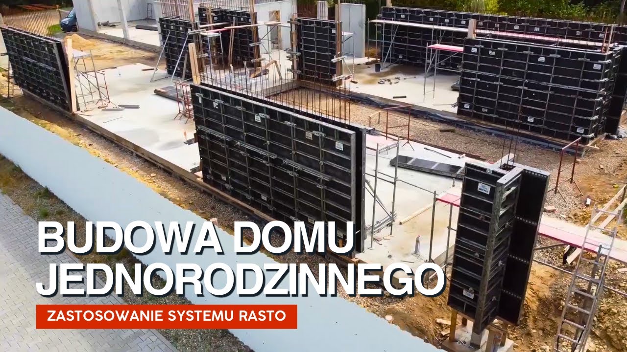 Budowa domu jednorodzinnego w Będzinie | RASTO | ABC SZALUNKI | PROBAU