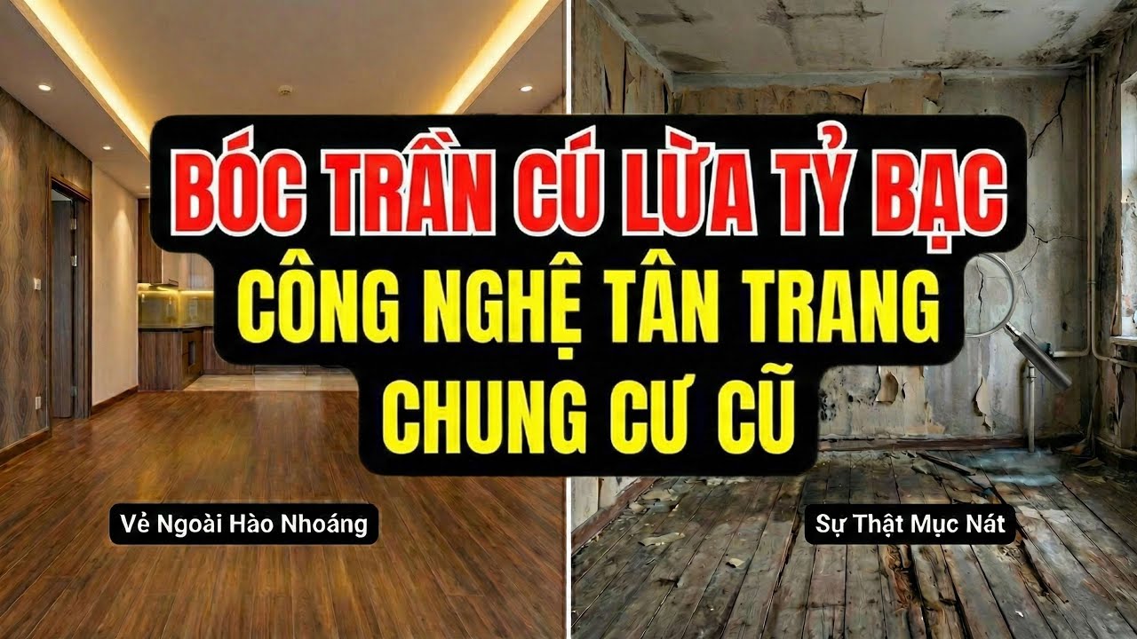 Chiêu Trò Tân Trang Chung Cư Cũ