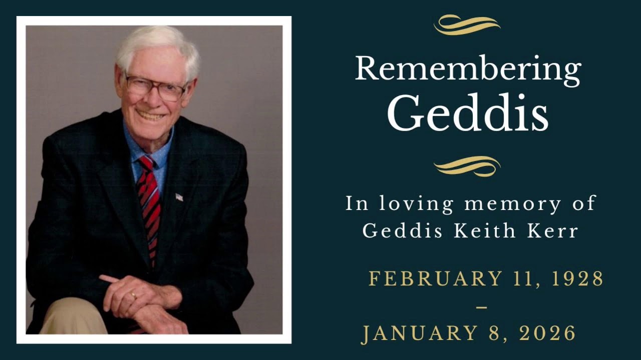 Celbrating the Life of Geddis Keith Kerr