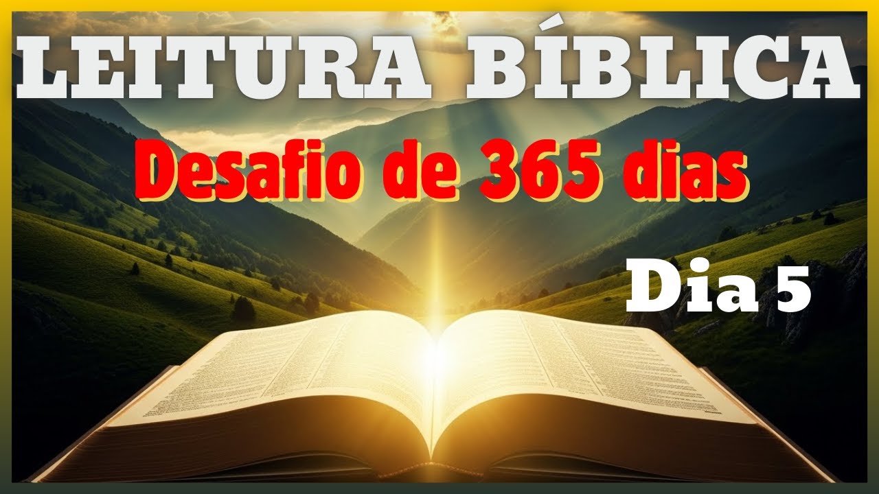 Desafio de 365 dias - Dia 5: Gênesis - Capítulos 16 a 18 - O filho da promessa - Leitura da Bíblia