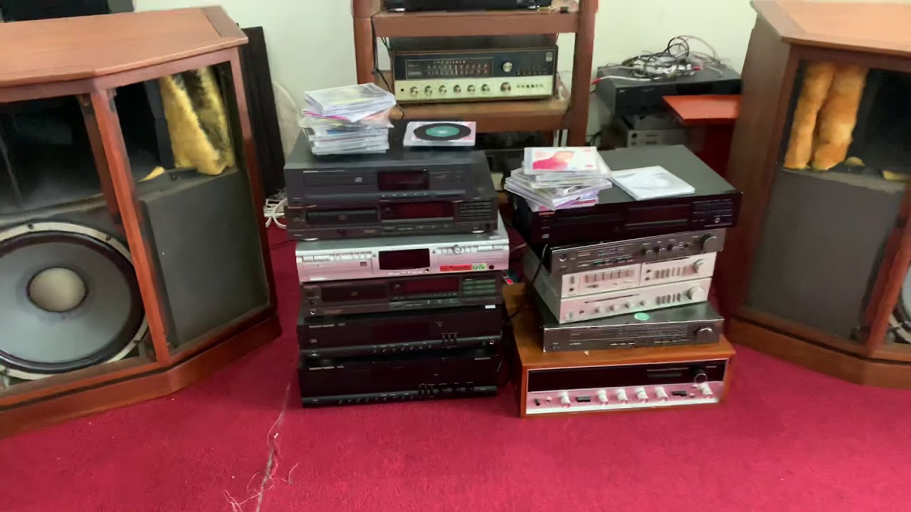 Altec bacelona cấu hình hay nhất bass 411- 8a , kèn 802, họng kèn 511 suất sắc