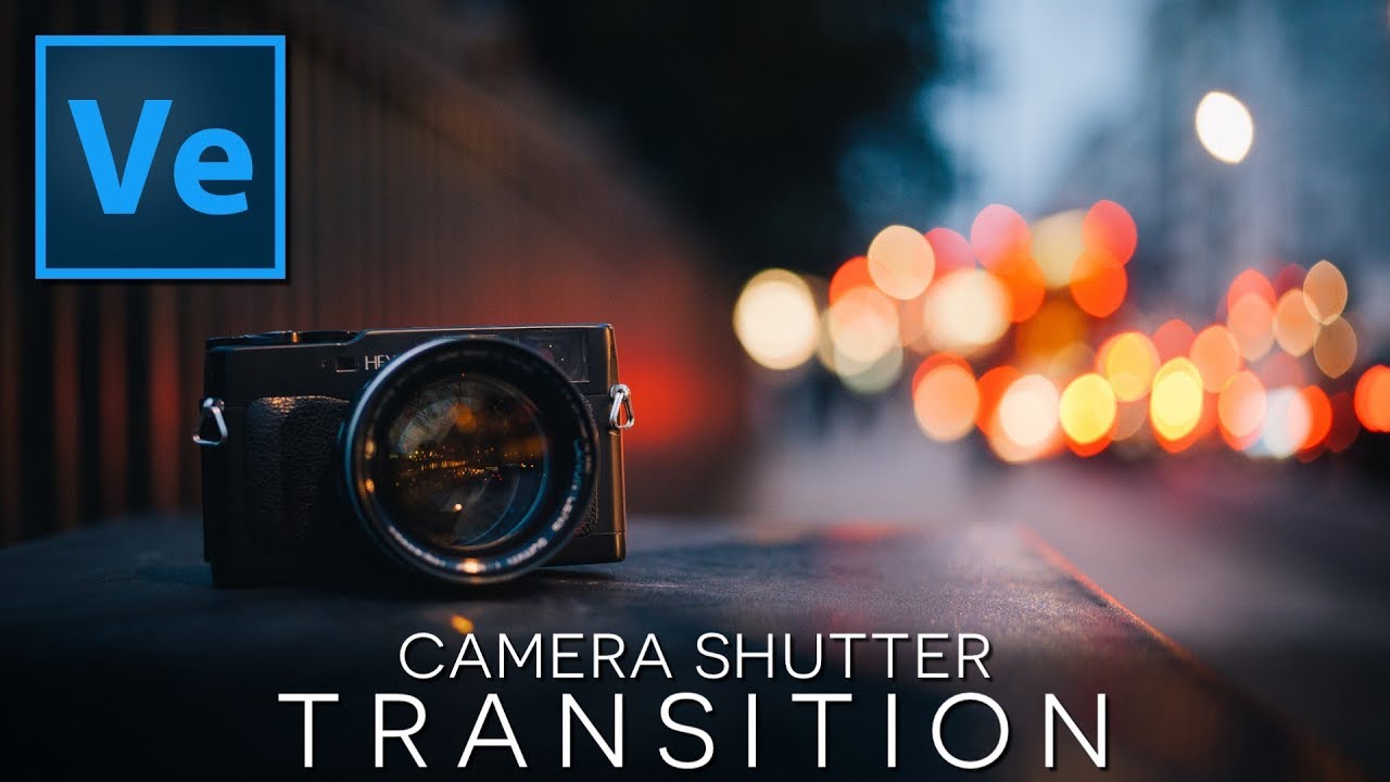 Learn QUICK & EASY Camera Shutter Transition! Sony Vegas Tutorial