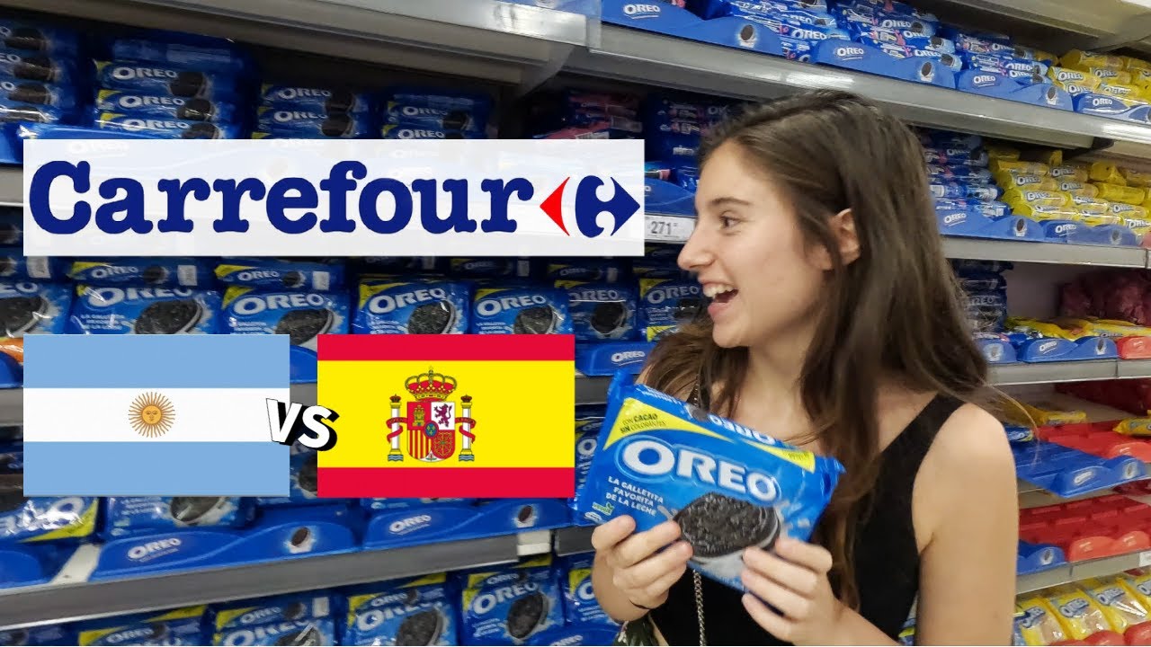 Carrefour ARGENTINA 🇦🇷 vs ESPAÑA 🇪🇦 ¿PRECIOS? ¿DIFERENTES PRODUCTOS?