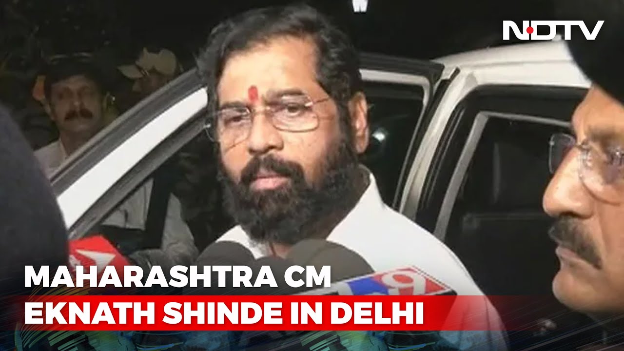 Eknath Shinde lands In Delhi Ahead Of Crucial Supreme Court Hearing