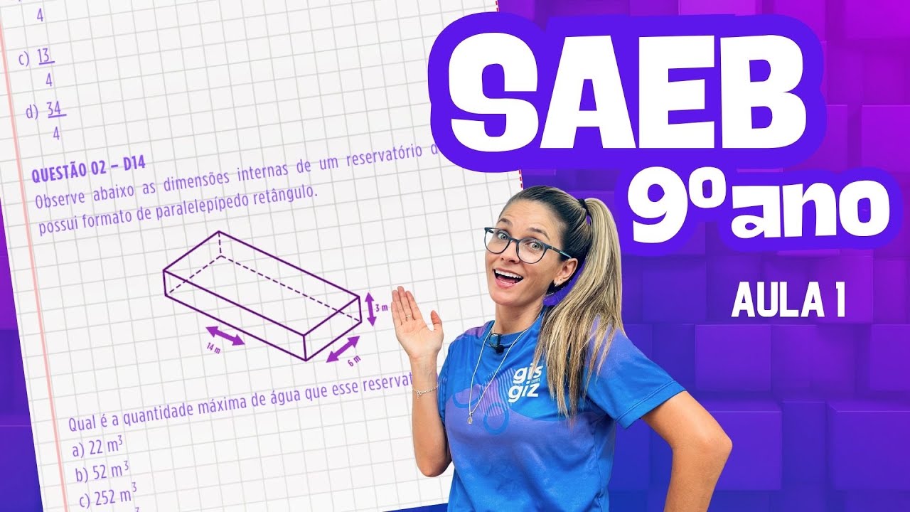 SAEB 9º ANO MATEMÁTICA | SIMULADO PREPARATÓRIO SAEB #1