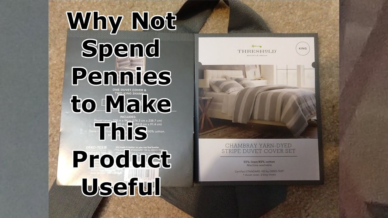 do not buy threshold from target bedding duvet cover