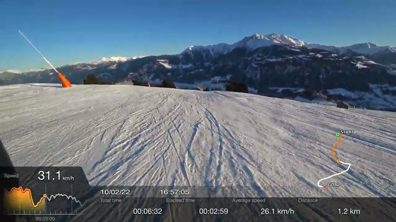 Laax Blue Piste 53 To Falera