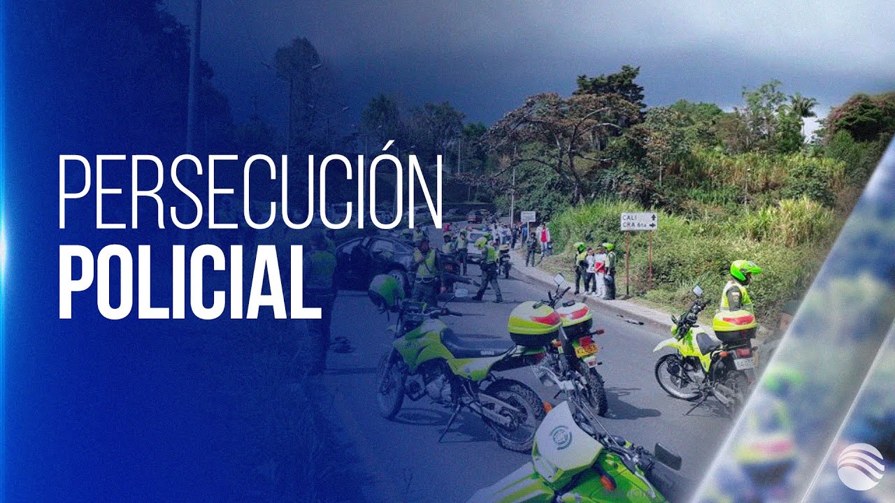 Intensa persecución policial para atrapar a peligrosos delincuentes