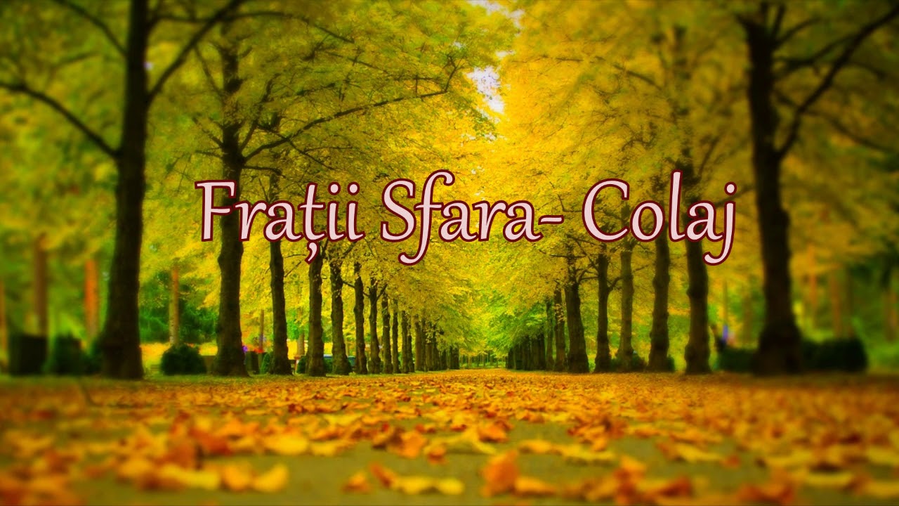 Frații Sfara- Colaj cu cântări minunate