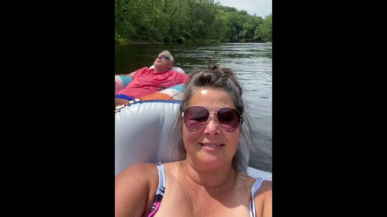 Floating down the Muskegon River