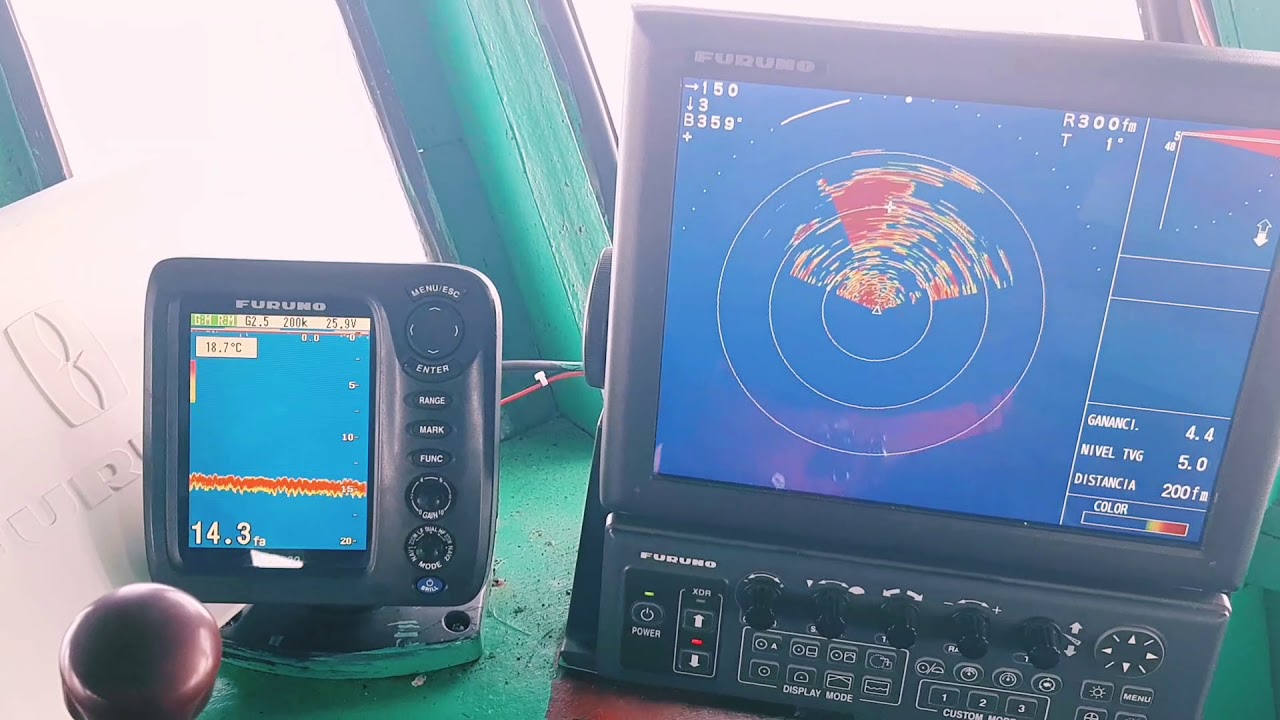 Prueba de sonar CH_500 Furuno