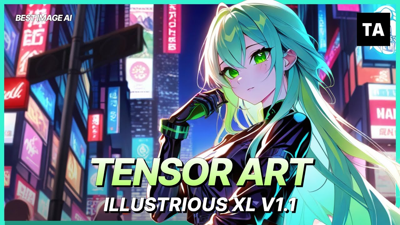 Tensor AI Tutorial: Generate images with Illustrious XL v1.1