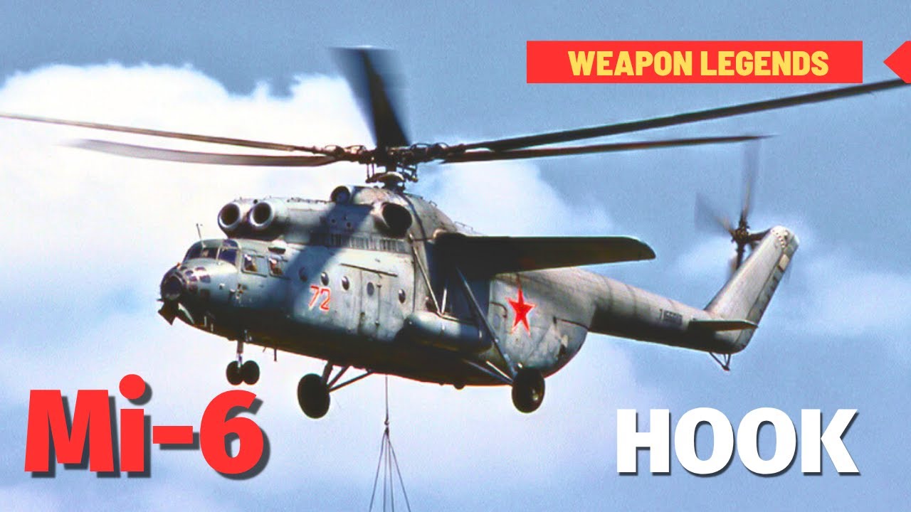 Ми-6 (Крюк) | Замечательный советский тяжёлый транспортный вертолёт