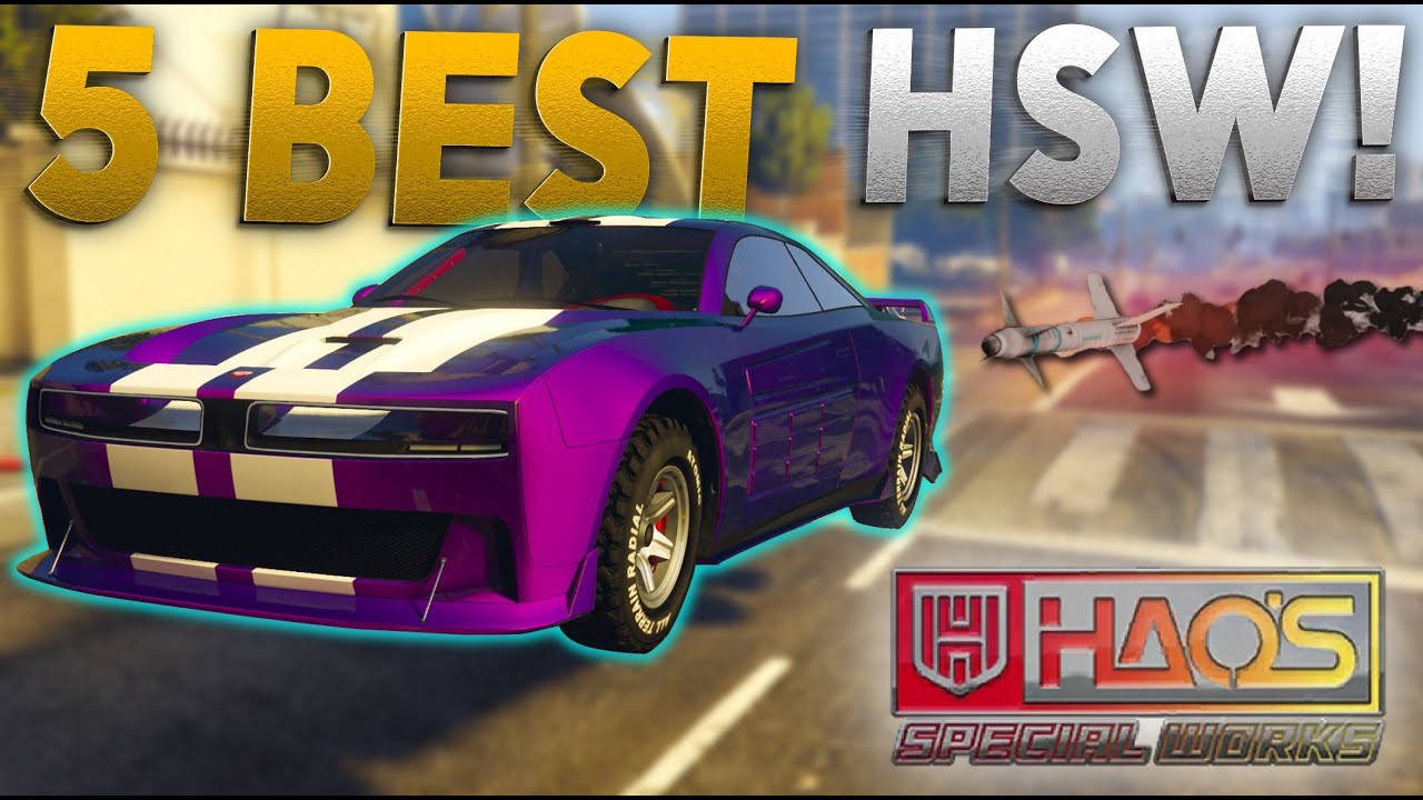 5 самых быстрых и бронированных автомобилей HSW в GTA Online