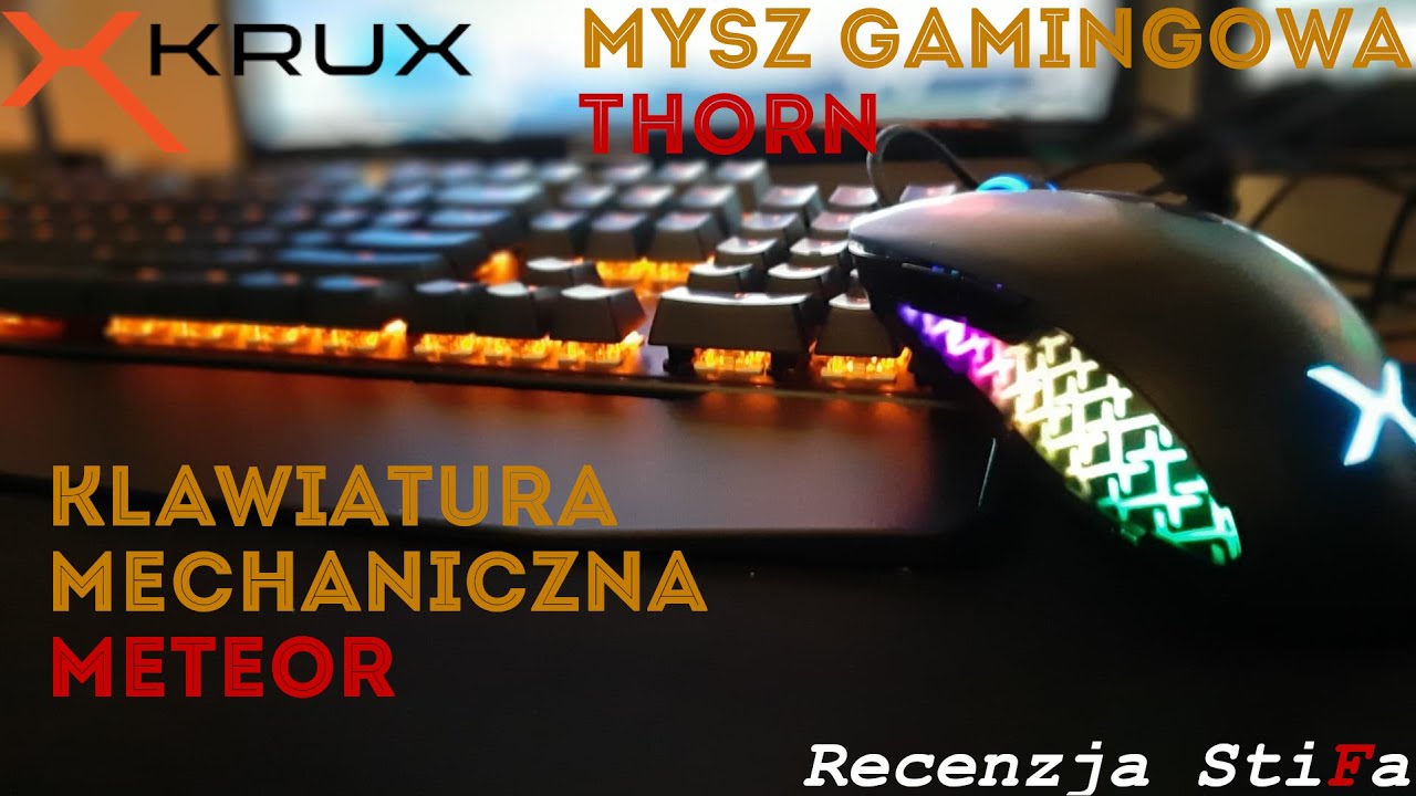 #Krux #Meteor #Thorn Idealny zestaw gamingowy w przystępnej cenie ? Uwaga KONKURS(opis) !!